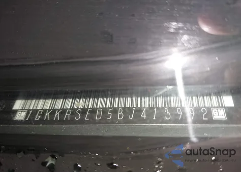 2011 GMC Acadia Slt-2 из США, поврежденный, VIN 1GKKRSED5BJ413992